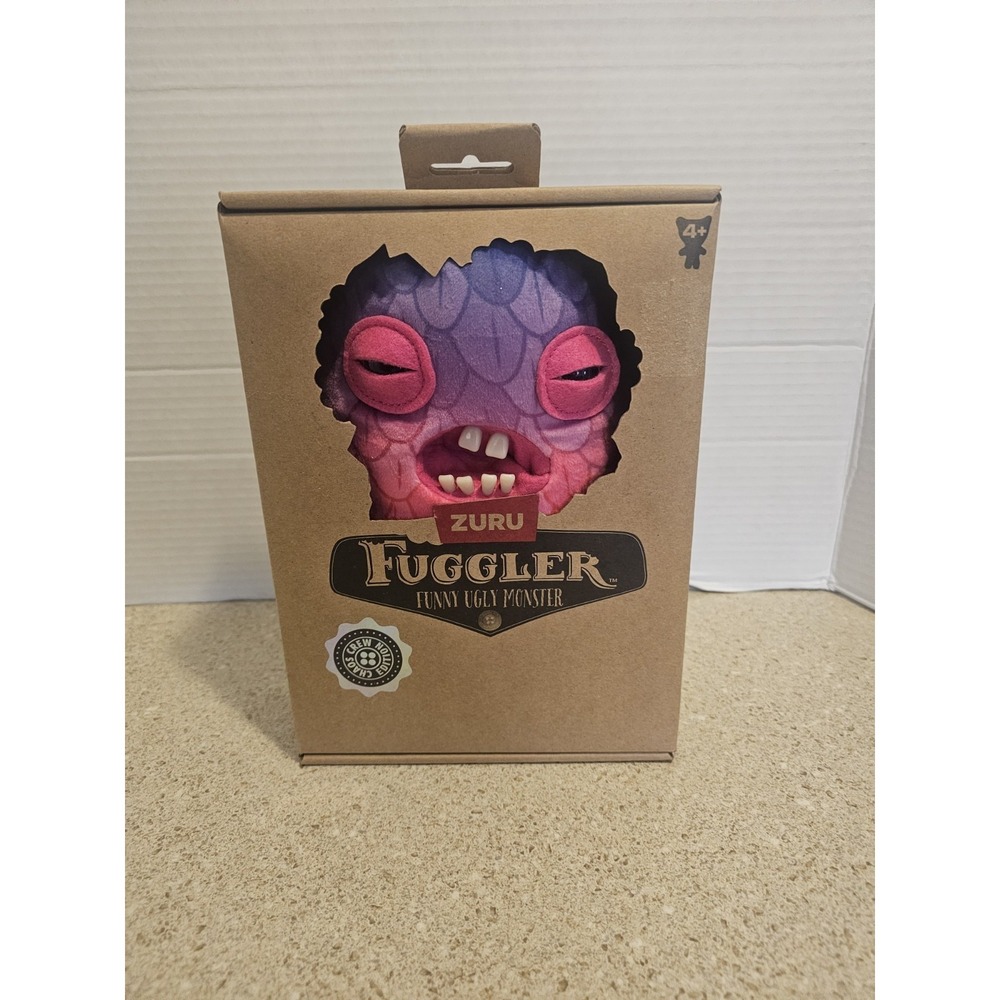 ZURU Fuggler Chaos Crew COD FATHER 9" Plush Funny Ugly Monster New